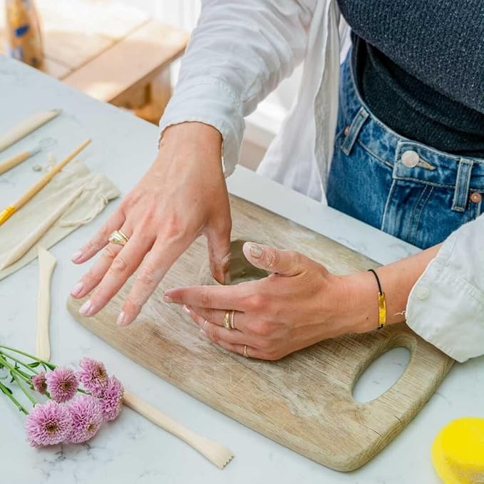 Sculpd Eggshell White Thick Acrylic Paint White Base Coat - Non Toxic Paint for Wood, Air Dry Clay, Pottery, Canvas, Hobby, Craft, Fabric, Rocks - Waterproof Professional Grade Acrylic Paint, 70ml