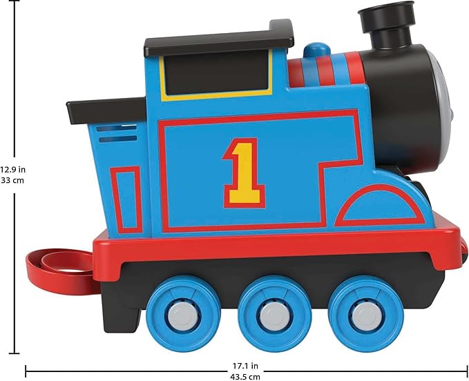 Thomas & Friends Pull-Along Toy Train for Kids Biggest Friend Thomas with Storage for Preschool Kids Ages 2+ Years
