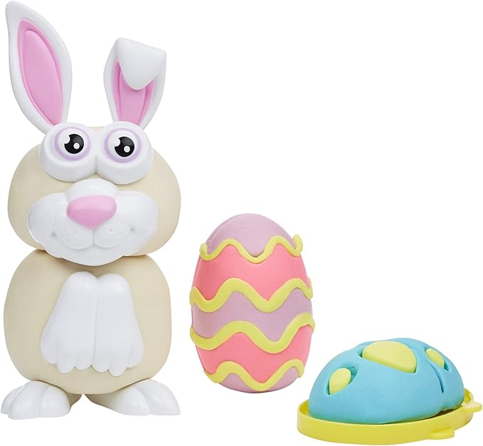 Play-Doh Easter Basket Toys 25-Piece Bundle; Make Your Own Easter Bunny Kit with Easter Eggs, Stampers, 10 Play-Doh 2-Ounce Cans (Amazon Exclusive)