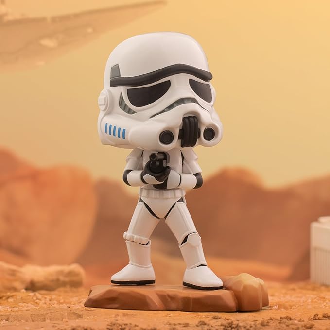 POP MART Star Wars Series Figures, Star Wars Blind Box Figures, Random Design Action Figures Collectible Toys Home Decorations, Holiday Birthday Gifts for Boys and Girls, Single Box