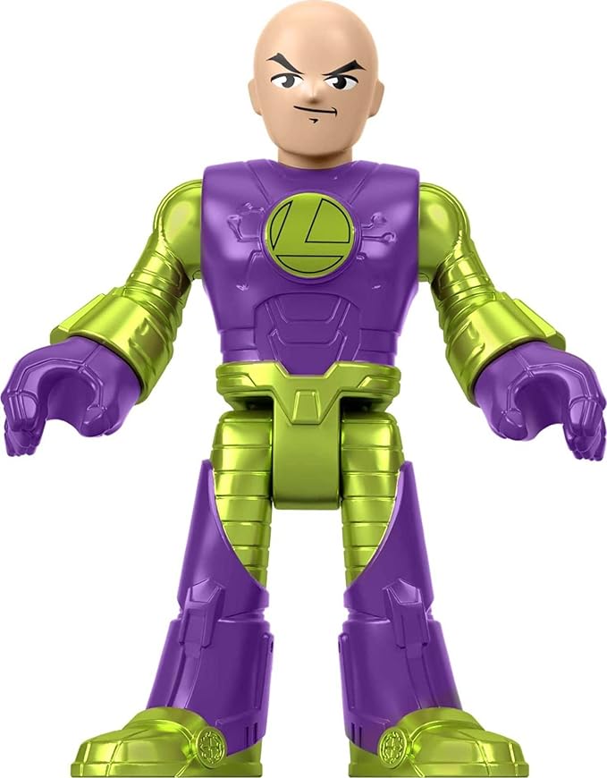 Fisher-Price Imaginext DC Super Friends Batman Toys, Ultimate Hero Villain Match-Up, 10 Figures & 10 Accessories for Pretend Play Kids Ages 3+ Years (Amazon Exclusive)