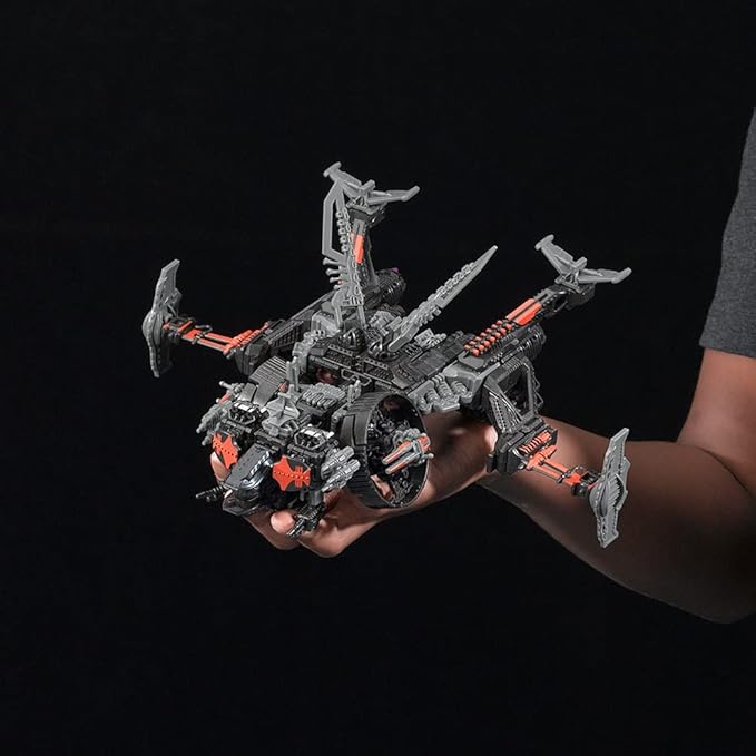 — KOMPLEX Hammerjaw K.L.A.W. Gunship — Building Toy Sets — 3 Builds — Ages 8+