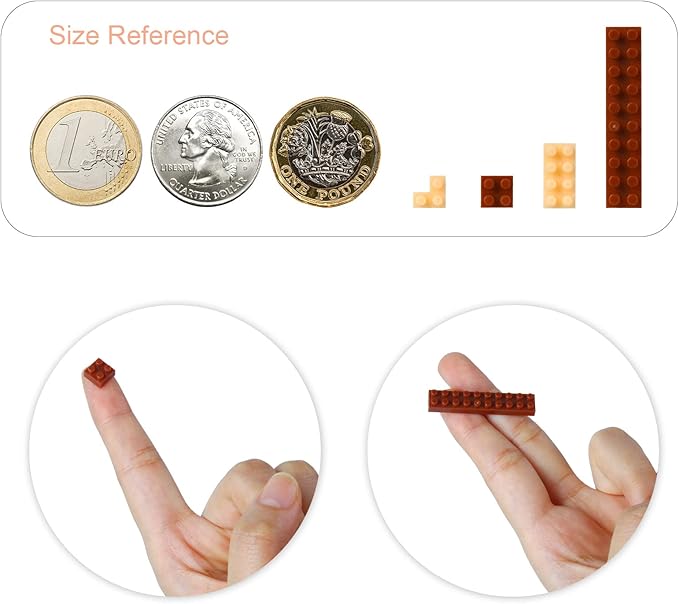 Larcele Micro Dog Building Blocks Pet Mini Building Toy Bricks,950 Pieces KLJM-02 (Old English Sheepdog)