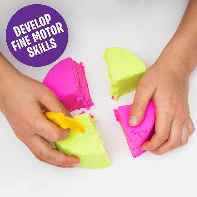 Educational Insights Playfoam Sand 8-Pack, Play Sand Set, 8 Assorted Colors, 6 oz. Each, Sensory Toy for Kids, Elementary Classroom Must Haves, Ages 3+