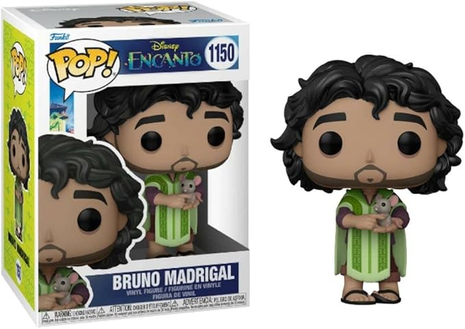 Funko POP Pop! Disney: Encanto - Bruno Madrigal POP 6 Multicolor 4 inches