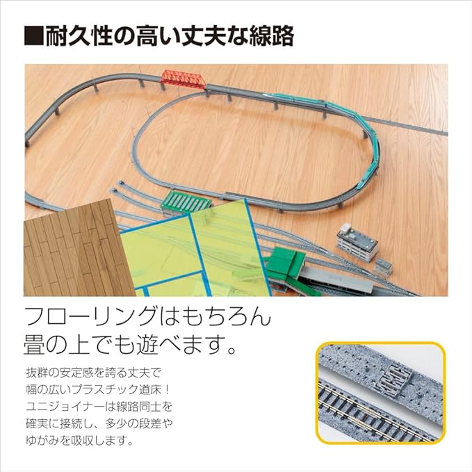 Kato USA Model Train Products UNITRACK Compact Tracks (4-Piece), 150mm/(6") Radius/45-Degree