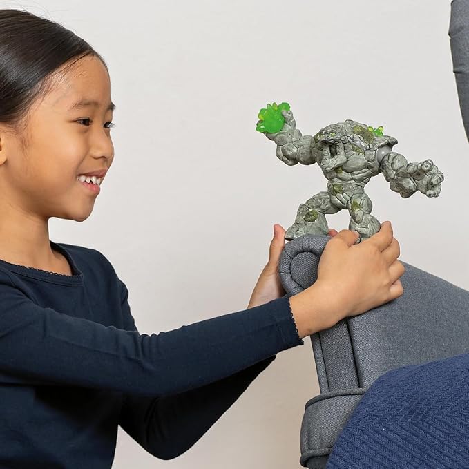 Schleich ELDRADOR CREATURES — Stone Monster, Durable and Detailed Monster Toy with Movable Arms and Rotating Torso, Fantasy Toys for Boys and Girls Ages 7+, 9.3 x 17.7 x 12 cm