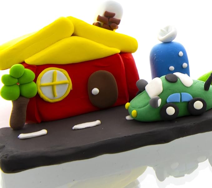 BAZIC Modeling Clay Green Color 1 LB, Light Dough Art Craft, Non Toxic Gift for Artist Kids Toddler Boys Girls, Bulk for Classroom, 2-Pack