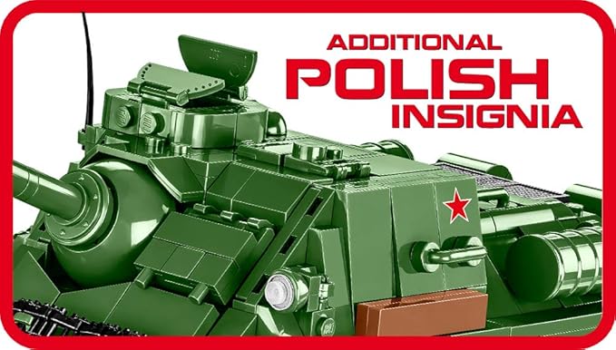 COBI Historical Collection SU-100 SPG Vehicle , Green
