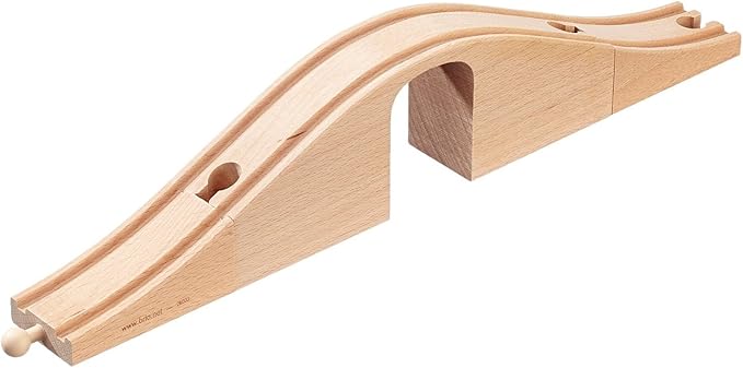 BRIO World 33351 - Viaduct Bridge | 3-Piece Wooden Toy Train Set Accessory | Ideal for Kids Ages 3 and Up | FSC-Certified Wood | Compatible with All Train Sets