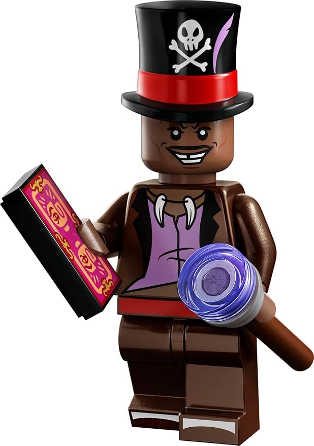 LEGO 71038 Disney Edition Minifigures 100, 1 of 18 Characters to Collect, Mickey Apprentice Sorcerer, Stitch, Mulan and More (Random Picked Unit)