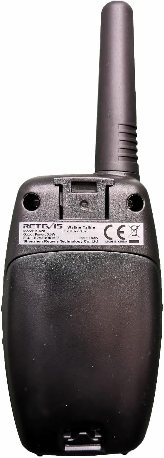 Retevis RT628 Walkie Talkies for Kids,Toy Gifts for 6-12 Year Old Boys Girls,Kid Gifts Walkie Talkie for Adults Outdoor Camping Hiking(Silvery 1 Pair)
