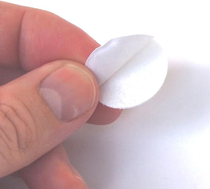 Playfully Ever After Light Pink Felt Circle Stickers (3 inch - 30pc)