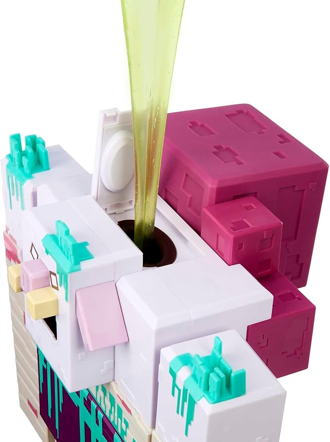 Mattel Minecraft Legends Action Figure, Devourer with Slime Attack Move & Accessory, Collectible Toy in 3.25-inch Scale