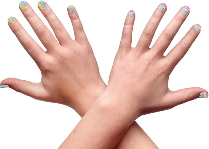 Creativity for Kids Glitter Nail Art - Glitter Manicure Kit for Kits