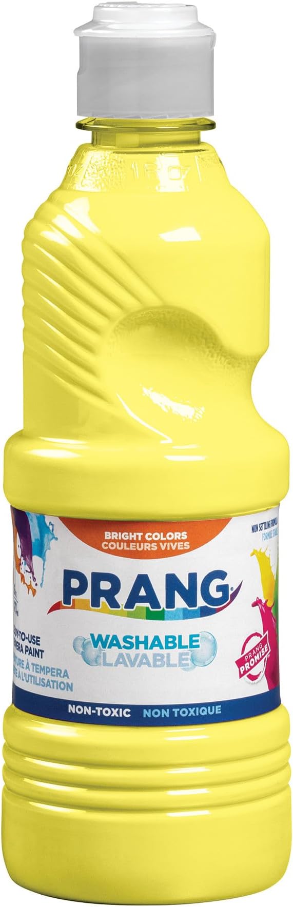 Prang Washable Tempera Paint, Yellow, 16 Oz., 1 Count