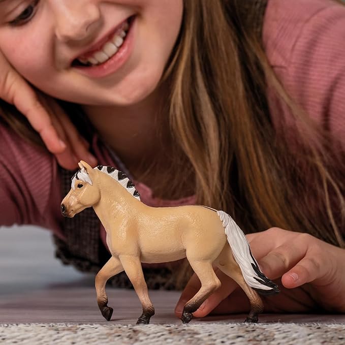 Schleich Horse Club New 2024 Horse Animal Toy Norwegian Fjord Horse Mare Figurine
