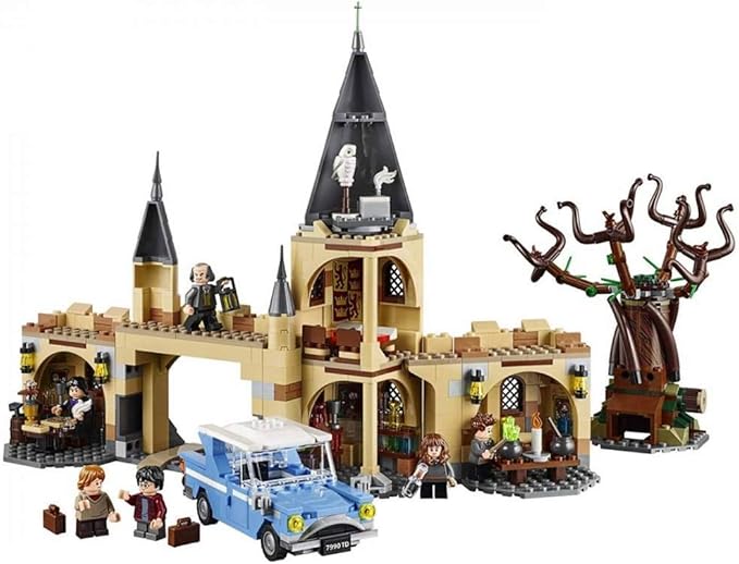LEGO Harry Potter and The Chamber of Secrets Hogwarts Whomping Willow 75953 Magic Toys Building Kit, Prisoner of Azkaban, Hedwig, Hermoine Granger and Severus Snape for 8 - 14 years (753 Pieces)