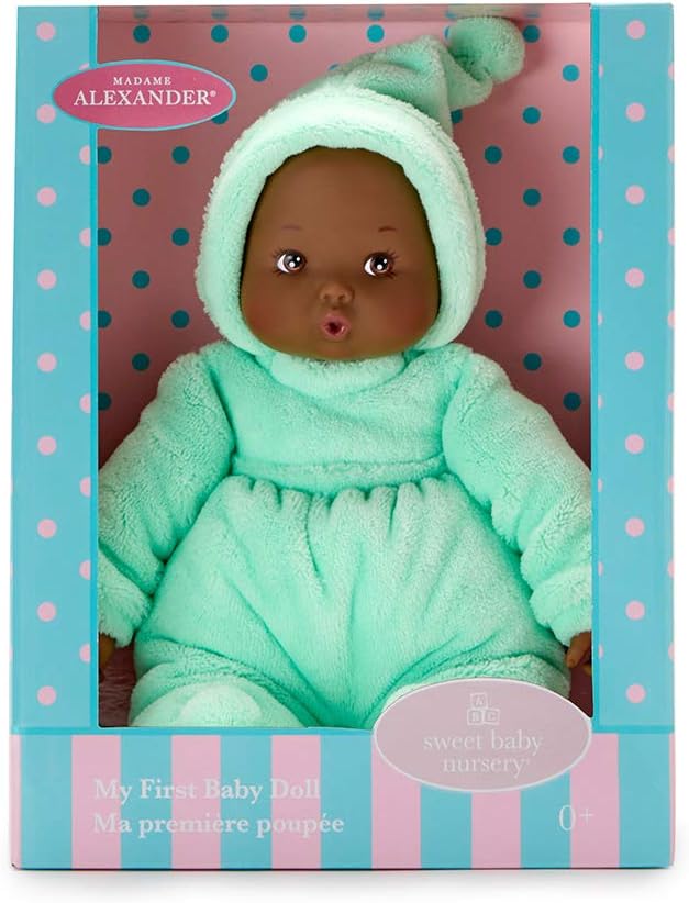 Madame Alexander 12" My First Mint, Dark Skin Tone