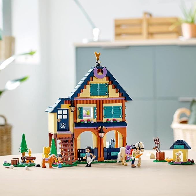 LEGO® Friends Forest Horseback Riding Center 41683 Building Kit; Horse Riding