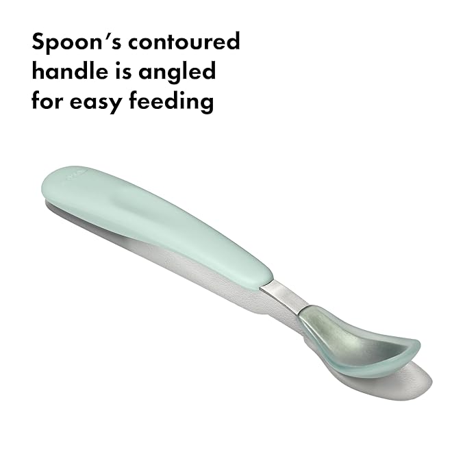 OXO Tot On-The-Go Feeding Spoon - Opal