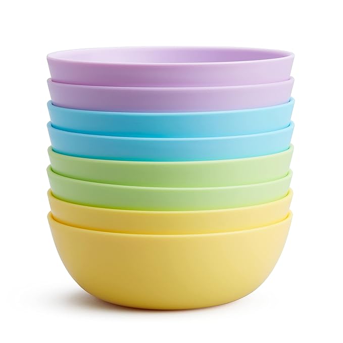 Munchkin® Multi™ Baby and Toddler Bowls, 8 Pack
