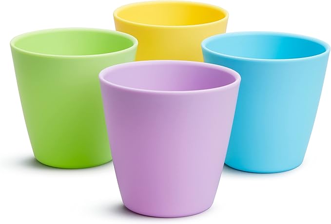 Munchkin® 12pc Baby and Toddler Feeding Supplies Set - Includes Plates, Bowls, and Cups