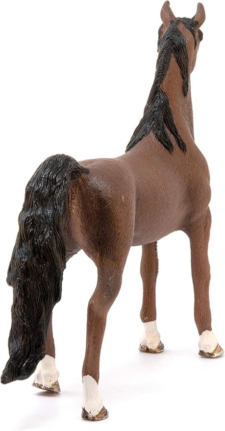 Schleich Horse Club, Horse Toys for Girls and Boys, American Saddlebred Gelding Horse Toy Figurine, Ages 5+