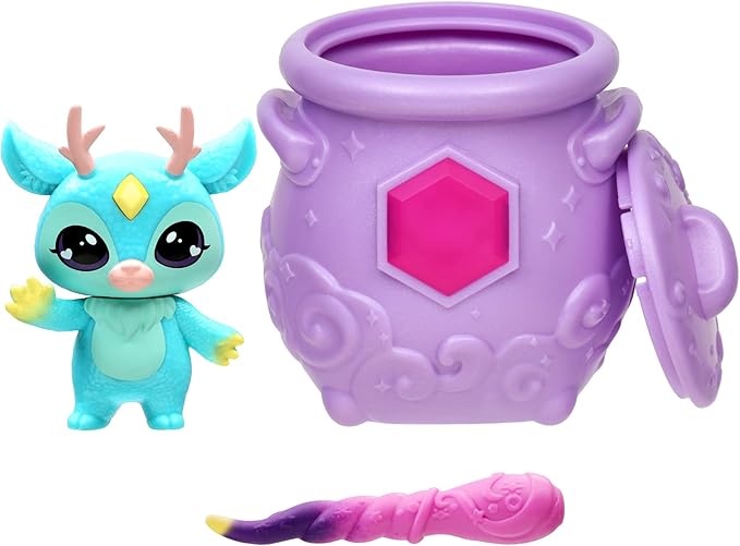 Magic Mixies Mixlings Magic Castle Playset Super Pack, Expanding Playset with Magic Wand That Reveals 5 Magic Moments and 2 Collector's Cauldrons, for Kids Aged 5 and Up, Amazon Exclusive