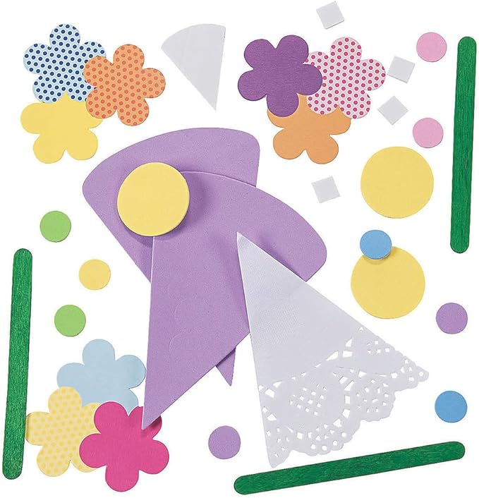 Spring Bouquet Craft Kit - Crafts for Kids and Fun Home Activities