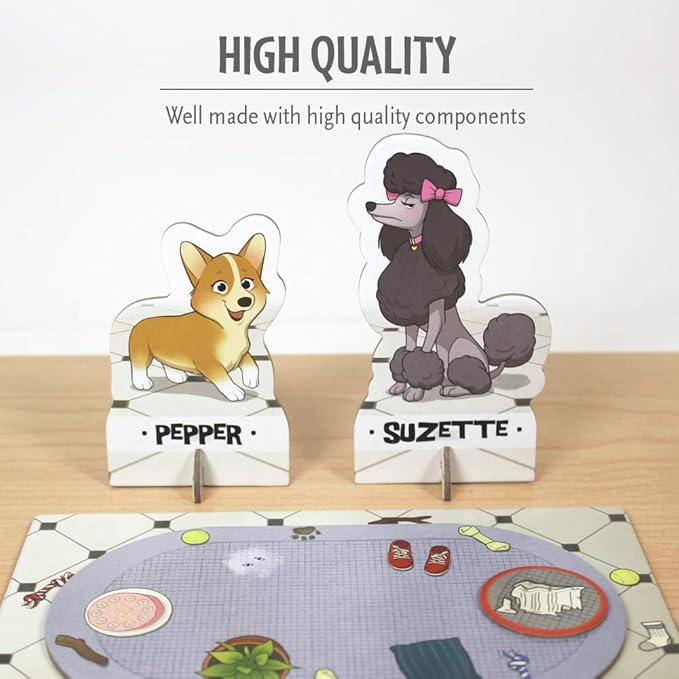 ThinkFun Dog Crimes Logic Game - Engaging Brainteaser for Kids and Adults | Fun Detective Theme | Memory and Reasoning Skill Builder | Unique Artwork | Suitable for Ages 8 and Up