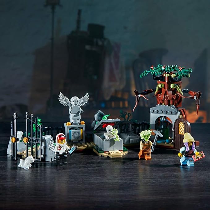 LEGO Hidden Side Graveyard Mystery 70420 Building Kit, App Toy for 7+ Year Old Boys and Girls, Interactive Augmented Reality Playset (335 Pieces)