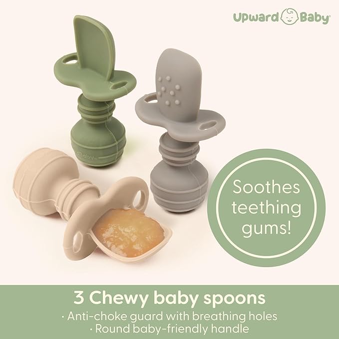 Upward Baby Led Weaning Supplies, Silicone Baby Feeding Set, Baby Feeding Essentials, Baby Led Weaning Set, Baby Eating Essentials, Baby Silicone Feeding Set, Baby Dishes, Baby Plates and Bowls Set