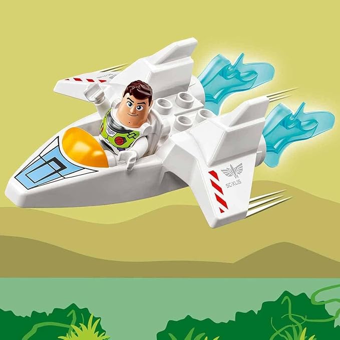 LEGO® DUPLO® Disney and Pixar Buzz Lightyear’s Planetary Mission 10962 Building Toy for Preschooler Space Fans;Playset for Toddlers