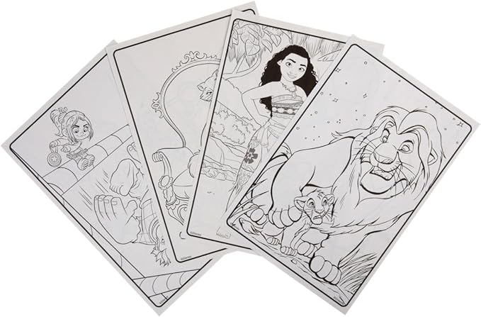 Crayola Disney Coloring Book (288pgs), Disney Sticker & Coloring Book for Kids, Disney Toys & Gifts, Stocking Stuffer for Girls & Boys, 3+