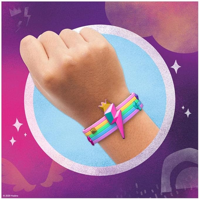 My Little Pony: A New Generation Movie Crystal Adventure Zipp Storm - 3-Inch White Pony Toy with Surprise Accessories, Friendship Bracelet