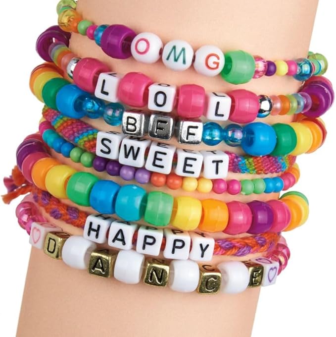 Cra-Z-Art Shimmer ’N Sparkle DIY ABC Fashion Beads Small