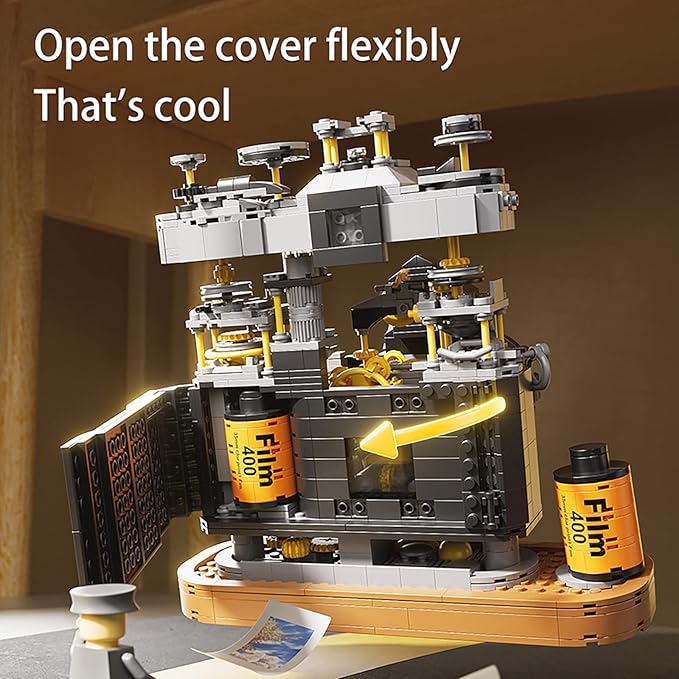 Building Blocks Camera, Building Set, Toys Gift for Adults and Kids, Collectible Model Digital Camera to Build 1020pcs