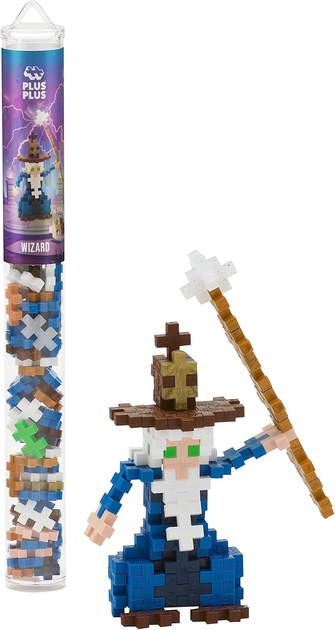 Plus Plus Build a Wizard Tube