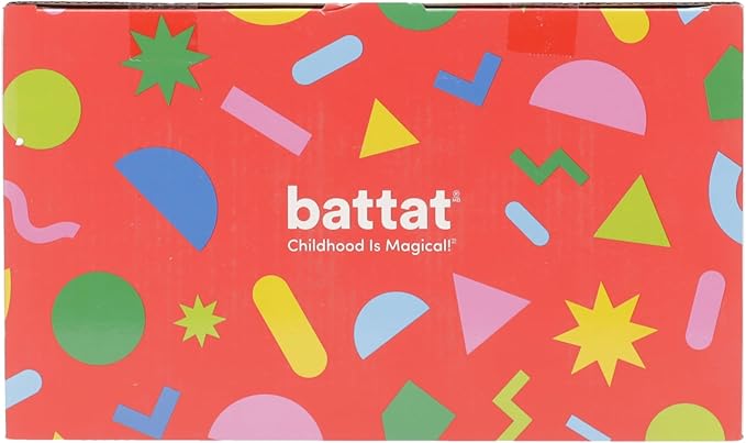 Battat – Car & Color Sorting Playset – Cause-And-Effect Toy – Push & Go Cars – Color-Coded Matching – 2 Years + – 3-Car Garage