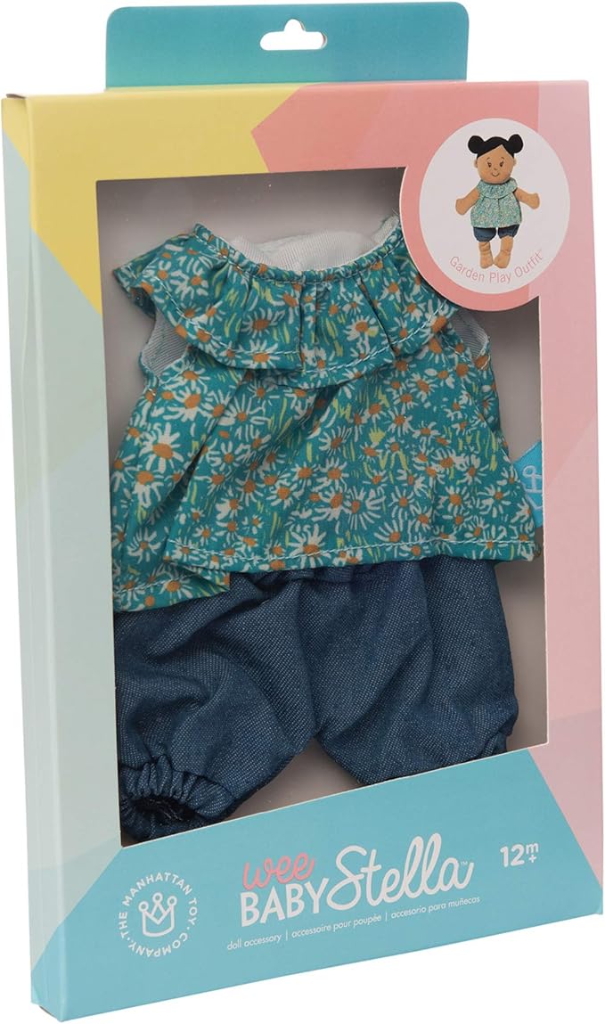 Manhattan Toy Wee Baby Stella Garden Play Baby Doll Clothes for 12" Dolls