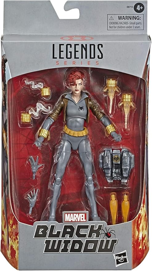 Marvel Legends Series 6-Inch Action Figure | Comic Black Widow