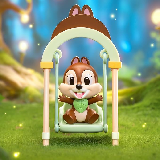 POP MART Disney Swing Series Figures, 9PCs Disney Blind Box Figures, Random Design Action Figures Collectible Toys Home Decorations, Holiday Birthday Gifts for Boys and Girls, Whole Set