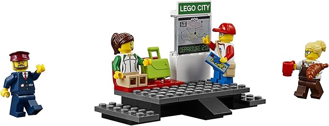 LEGO City Passenger Train 60197 Building Kit (677 Pieces), Standard