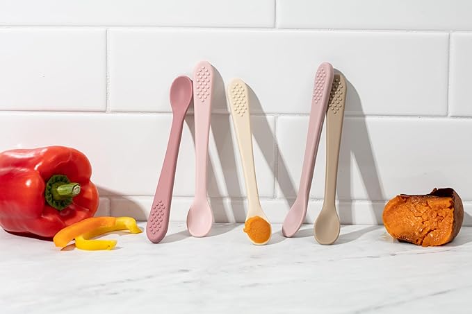 Baby Spoons - Infant Spoons First Stage-First Stage Baby Feeding Spoon Set Gum Friendly - BPA Free