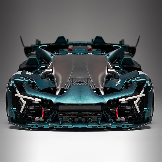 Millanio Super technic Car Model Building Kit,1:8 Scale Model and Race Engineering Toy,Adult Collectible Model Cars Kits to Build,Compatible with Lego Technic Car Sets for Adults(3446pcs)