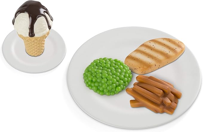 Melissa & Doug Fun Food Combine & Dine Durable Play Food for Toddlers Boys and Girls