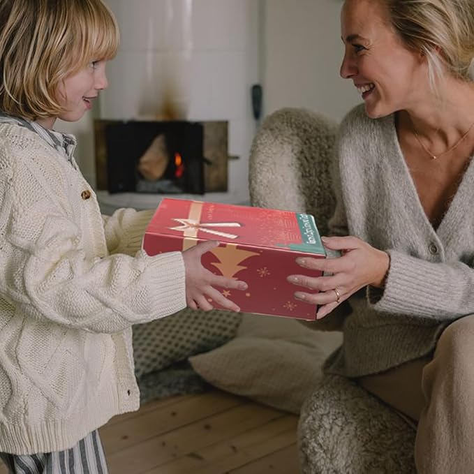 WOOD CITY Wooden Train Set for Toddler, 56 Pcs Deluxe Kids Car Toy for 2 3 4 Year Old Boy, Cargo-Themed Train Track with Tower Crane & Suspension Bridge - Fits Thomas Brio Chuggington Melissa Orbrium