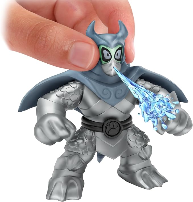 Heroes of Goo Jit Zu Deep Goo Sea Mantara Hero Pack. Super Mushy, Goo Filled Toy. with Water Blast Attack Feature. Stretch Him 3 Times His Size!