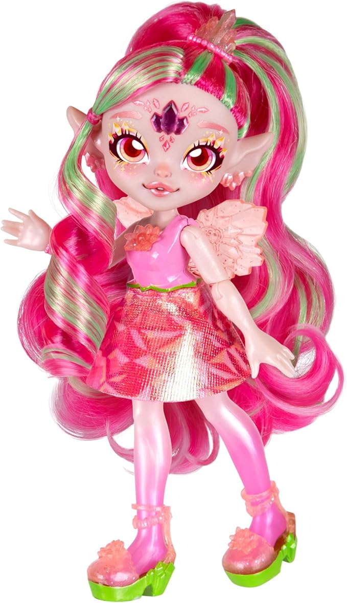 Magic Mixies Pixlings Shimmerverse Series, Create & Mix Magic Potion to Magically Reveal Faye The Fairy Pixling, This Beautiful 6.5" Shimmerverse Pixling Fashion Doll Appears Inside The Potion Bottle